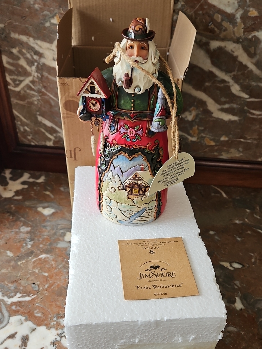 2010 Jim Shore German Santa Figurine